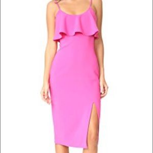 NWT Likely pink midi dress